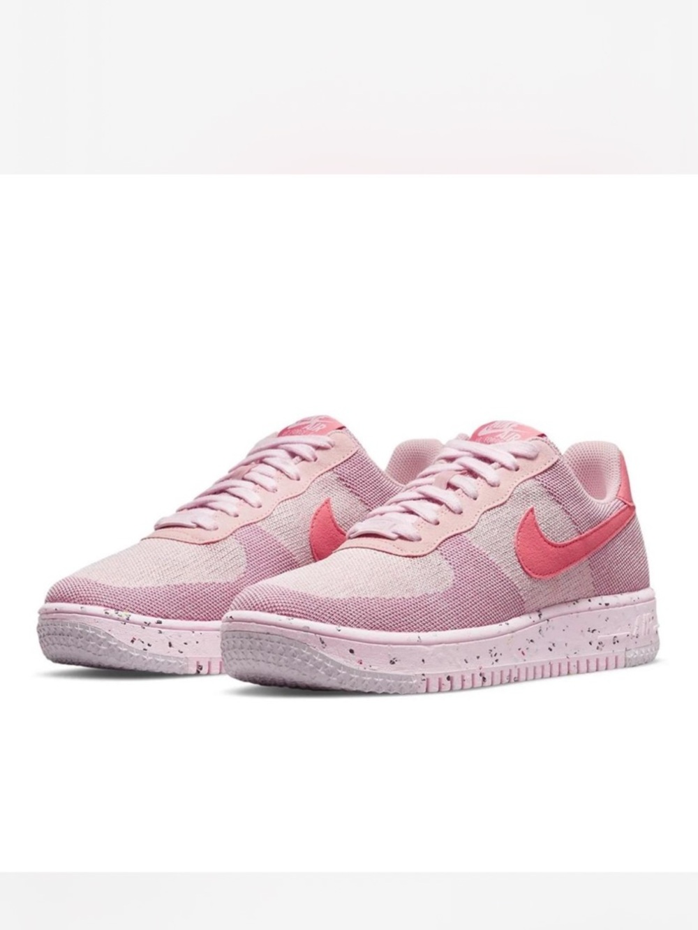 Nike Women’s Pink Mesh Low-Top Sneakers